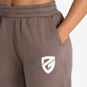 กางเกงวิ่งขายาวผ้าคอตตอน100% สำหรับผู้หญิงกางเกงระบายเหงื่อทรงถุงเนื้อนุ่มระบายอากาศได้ดีป้องกันไฟฟ้าสถิตย์หน้าแบนคุณลักษณะฤดูหนาว - Product Image 6