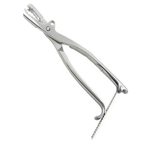 Forceps à os en acier inoxydable de haute qualité, grand instrument chirurgical orthopédique avec finition mate pour la fixation osseuse - Product Image 1