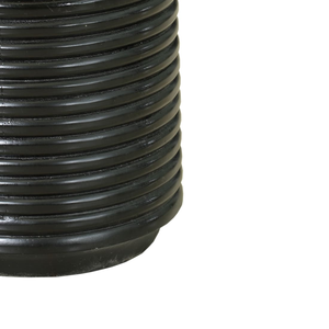 Juego de 2 Mesitas de Noche Modernas de Mármol y Madera con Acabado Negro - Product Image 3