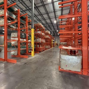 BHD Vietnam Venta caliente hecho de acero Altura personalizada Vertical Color naranja CX Cantilever Racking para almacén Stock - Product Image 3