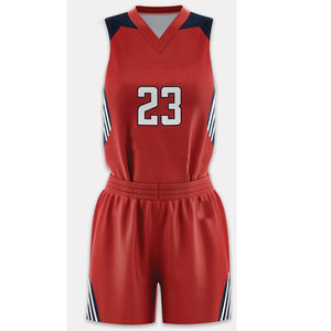 Ensembles de maillots de basket-ball en polyester de haute qualité 180g, couleur dégradée, imprimés, shorts d'été, taille plus, unisexe, meilleur prix - Product Image 2