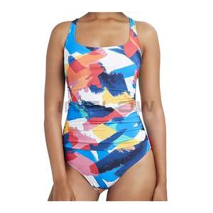 Traje de baño de una pieza Traje de surf Protección solar Ropa de playa Traje DE BUCEO Traje de baño Remo Sailling Surf Sublimación Desgaste - Product Image 5