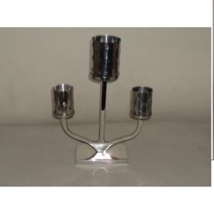 Centre de table artisanal en finition brillante pour la maison, les mariages, les fêtes, le salon, porte-bougie votif à prix abordable - Product Image 3