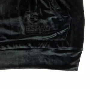 Fabricante de Pakistán, Chándal Informal con Capucha de Terciopelo para Hombre, Talla Grande, OEM Personalizable, MOQ Bajo - Product Image 5