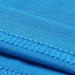 Pantalones cortos deportivos de algodón ecológicos personalizados al por mayor, mangas informales con cuello para Polo, color personalizado y logotipo - Product Image 6