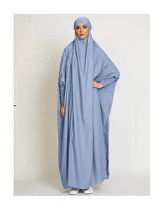 Traditional <b>One</b>-<b>Piece</b> for Jilbab Abaya Robe for Women Hooded <b>Prayer</b> <b>Dress</b> Smocking Sleeve Modesty Clothing Inspired Dubai Muslim - Product Image 6