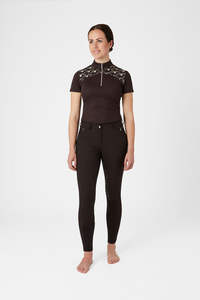 Pantalones de asiento completo de mujer Kaitlin personalizados al por mayor superventas de alta calidad Shemax 2024 con detalle de flores - Product Image 2