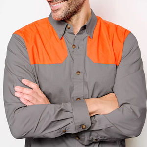 Camisa de caza 2024 aceptar logotipo del cliente venta al por mayor camisa de pesca hecha a medida de moda/camisa de Pesca y Caza - Product Image 6