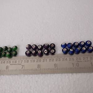 Cuentas de cristal de corazón blanco hechas a medida en colores surtidos, ideales para diseñadores de joyas y tiendas de cuentas para reventa - Product Image 2