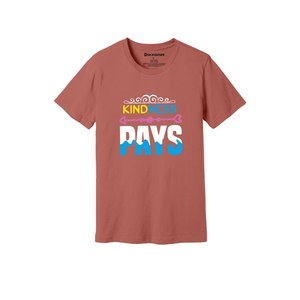 T-shirt en tissu 100% coton imprimé sur le thème de la gentillesse, grammage lourd (160-180 GSM), 12 couleurs disponibles, personnalisez votre propre design et placement - Product Image 3