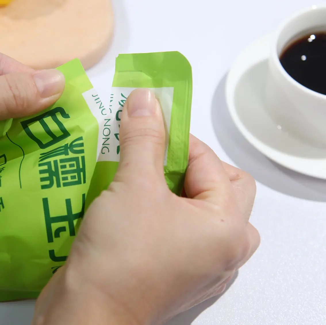 Gıda depoları için nem geçirmez vakum torbaları depolama kapatılabilir paket