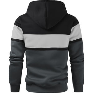 Sudaderas con capucha de algodón de gran tamaño para hombres Sudaderas con capucha de algodón en blanco personalizadas de alta calidad para hombres Ropa casual Sudaderas con capucha para hombres a la venta - Product Image 4