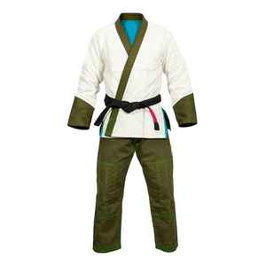 Uniforme de Judo con Logotipo Personalizado al por Mayor, Kimono de Doble Tejido para Jiu Jitsu, Todas las Tallas, Ropa de Artes Marciales, Kimono de Jiu Jitsu - Product Image 1