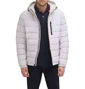 Veste d'homme tendance printemps-automne, veste de rue, nouvelle marque tendance, veste ample décontractée à capuche, 100% polyester, doudoune - Product Image 1