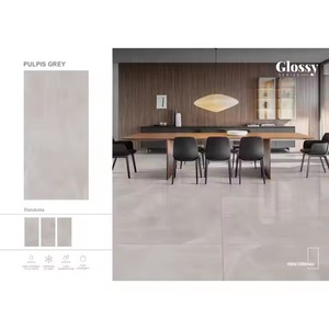 Azulejo de suelo de mármol blanco glorioso personalizado Azulejos de pared de mármol pulido natural para baño 60x120 Azulejos de cerámica de alta demanda - Product Image 4