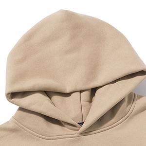 เสื้อกีฬาขนแกะมีฮู้ดสำหรับฤดูหนาว6ตัวเสื้อมีฮู้ดสีพื้นใส่ได้พอดี3D ปักกันยับเป็นมิตรกับสิ่งแวดล้อม - Product Image 2