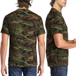 Wholesale High Quality 100% Cotton <b>T</b>-<b>Shirt</b> Custom Sublimation Printing Unisex <b>Camo</b> made by Dress Sports - Product Image 3