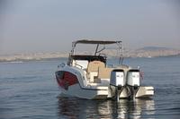 SAFTER MARINE Lüks 820 Walk-Around Fiberglas Tekne 2x150HP 8 Kişilik Kapasite CE Sertifikalı Hemen Teslim Eğlence Teknesi 44knt Maksimum Hız