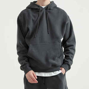 Sweat-shirts unisexes surdimensionnés de haute qualité en mélange polyester/coton, design tendance 2025, pour hommes, hiver, écologiques - Product Image 1