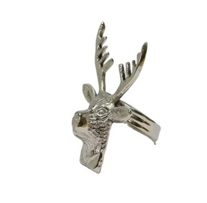 Attractive Stainless Steel Handmade Napkin Rings with Modern Design and Durable Quality for Hotel Restaurant <b>Wedding</b> Decor - Product Image 4