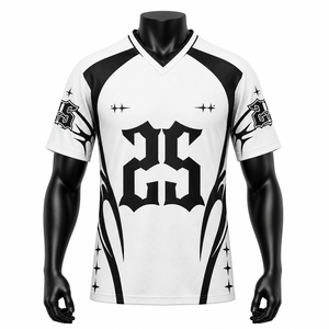 Custom Soccer Jersey Men Sublimation Quick Dry Breathable Football Training Shirt OEM ODM Team Uniform Wholesale - Product Image 1