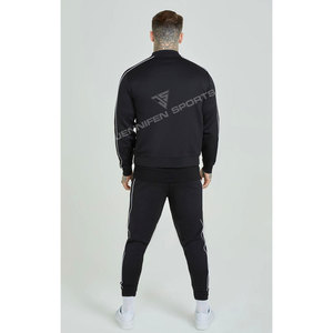 ชุดกีฬาผ้าฟลีซและกางเกงผ้าคอตตอน100% สำหรับผู้ชายมีโลโก้ตามสั่งสำหรับฤดูหนาว - Product Image 3