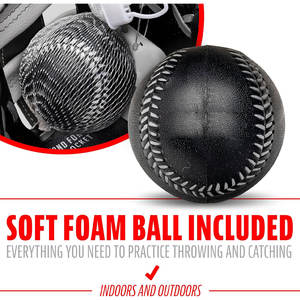 2024 OEM de alta calidad profesional Softball béisbol mano izquierda guante guantes de bateo de cuero negro - Product Image 5