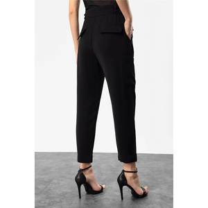 Pantalones Cargo Casuales de Cintura Alta para Mujer, Transpirables, Clásicos, de Pierna Ancha, con Cintura Elástica, Talla XL - Product Image 3