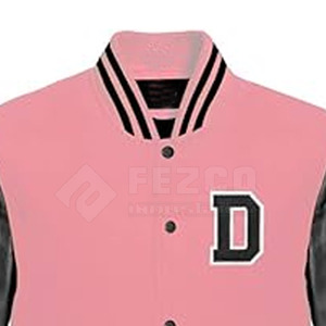 Services OEM – Blouson universitaire homme personnalisé de haute qualité avec logo, col montant et logo frontal, imperméable et à capuche - Product Image 3