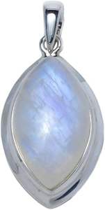 จี้สายรุ้งธรรมชาติสำหรับผู้หญิงพลอยมูนสโตนอัญมณีโบฮีเมียนจี้ทำด้วยมือเครื่องประดับเงินสเตอร์ลิง925 - Product Image 2