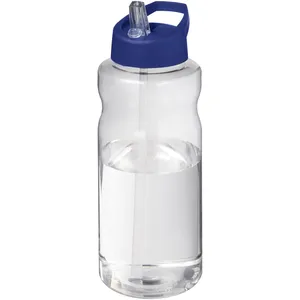 ขวดน้ำ H2O Active 1 ลิตร แบบใช้ซ้ำได้ สำหรับเล่นกีฬา ฐานใหญ่ พร้อมอุปกรณ์เสริมปรับแต่งได้ ผลิตในสหราชอาณาจักร - Product Image 4