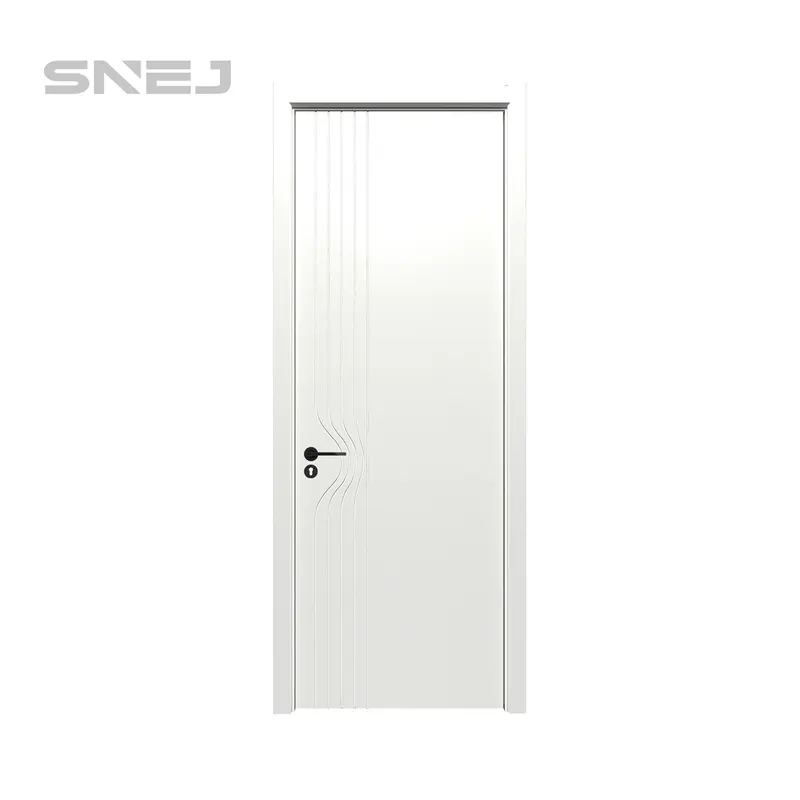 High Quality Low Price Pvc film Interior Door Pvc Bathroom Door