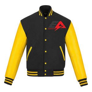 2024 nouvelles vestes d'université en laine pour hommes de conception personnalisée de haute qualité et en gros à manches longues complètes pour l'hiver - Product Image 1