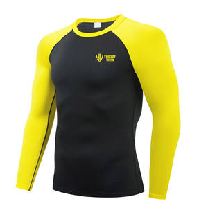 Latest Design Quick Dry Men <b>Compression</b> <b>Shirt</b> Comfortable High Quality Men <b>Compression</b> <b>Shirts</b> - Product Image 2