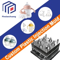 Fabricant de moules pour biberons, services de moulage par injection LSR super sûrs, moule d'injection en silicone personnalisé pour tétines de biberons