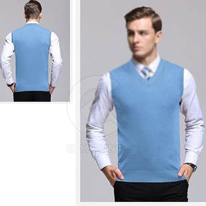 Chandails sans manches pour hommes de qualité supérieure Vêtements décontractés Chandails sans manches pour hommes surdimensionnés Chandails durables pour hommes à vendre - Product Image 4