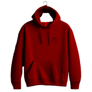 Sudadera con capucha ecológica para hombre con logotipo personalizado de alta calidad a la moda para estampado de algodón y poliéster con cremallera de Color sólido para - Product Image 4