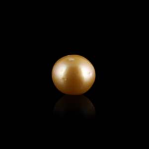 Perle d'eau douce naturelle en forme de riz de 8,25 carats, couleur or, pour la fabrication de bijoux - Product Image 2