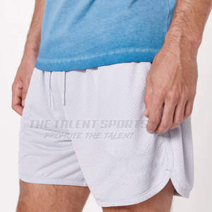 Shorts en maille de polyester, dernier design, shorts en maille avec logo personnalisé, shorts en maille en gros - Product Image 3