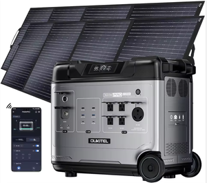 Quality 5120Wh Large Capacity Solar Generator,<b>Portable</b> Power Station P5000 Pro With 2X400W Solar Panel, 5x3600W <b>AC</b> Output (6000W - Product Image 4
