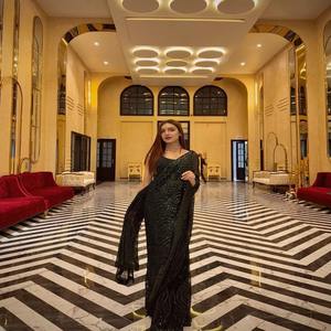 Colección de calidad superior Georgette elegante con bordado de lentejuelas Saree Mujer Fabricante de moda - Product Image 1