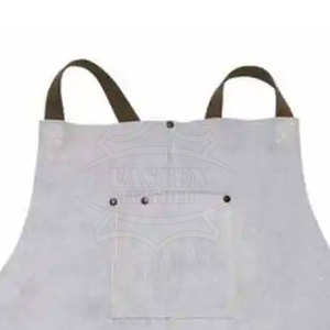 Los delantales de soldadura cómodos más vendidos para hombres, delantales de soldadura hechos en cuero de diseño personalizado - Product Image 2