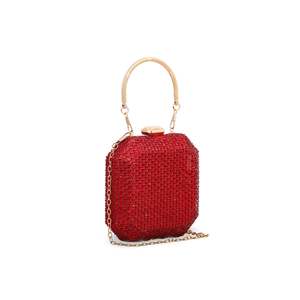 Bolso de mano elegante rojo para mujer - Product Image 2