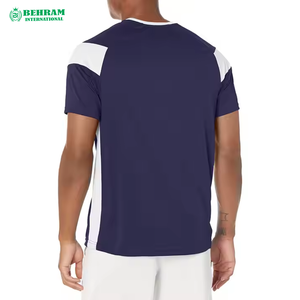 T-shirt lourd pour homme 220 GSM, coupe ample, col rond, 100 % coton, respirant, écologique, vierge - Product Image 2