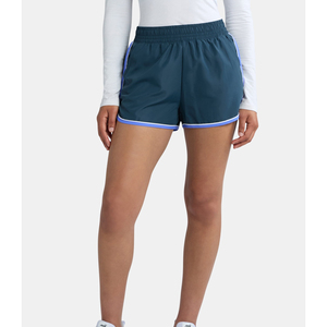 Pantalones cortos de mujer moda Streetwear verano señoras Casual Color sólido entrenamiento poliéster ropa atlética Fitness pantalones cortos para mujer - Product Image 6