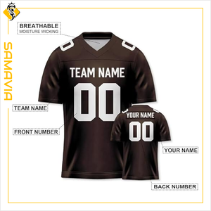 SAMAVIA Premium maillot de Football personnalisé respirant équipe uniforme nom personnalisé numéro Options Sublimation Technique survêtement équipe - Product Image 3