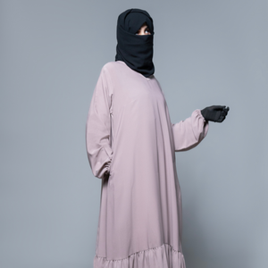 Vente en gros de luxe style Dubaï silhouette droite Abaya modeste robe de soirée avec 100% polyester pour les femmes musulmanes à la mode - Product Image 1