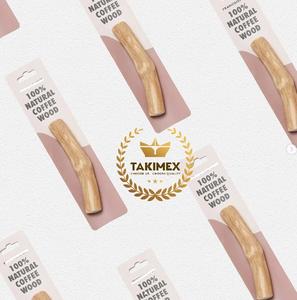 <b>Vacuum</b> Packing Best Quality 100% Natural Arabica Coffee Wood Chew Toys for Pet From Vietnam - Product Image 4