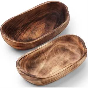 High Quality <b>Wooden</b> <b>Bowls</b> with Unique Classically Designed Attractive Looks Oven Safe Made From Natural Wood - Product Image 2