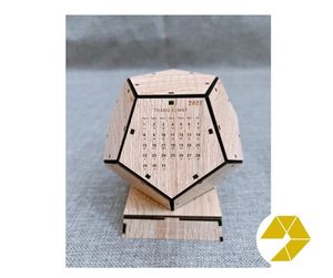 Wooden Calendar Premium Handmade in Vietnam High Quality Elegant Style Wooden Calendar for Wholesale and Bulk Gift Orders - Product Image 6
